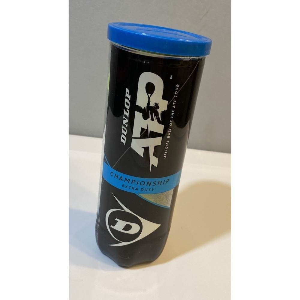 Tennis Balls! Dunlop ATP Championship Extra Duty Tennis Balls, One Can / 3 Balls